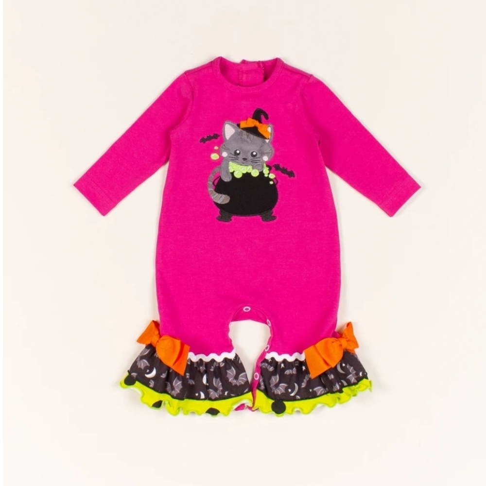 Ricrac Halloween romper NWT